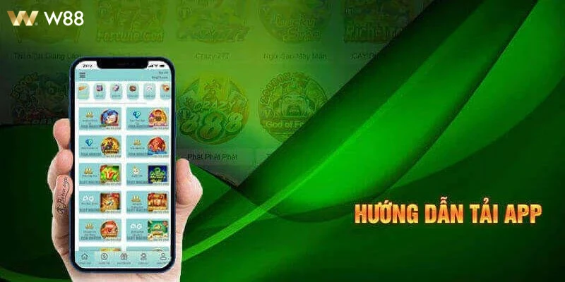 Hình ảnh khuyến mãi hấp dẫn trên APP W88 cho người dùng