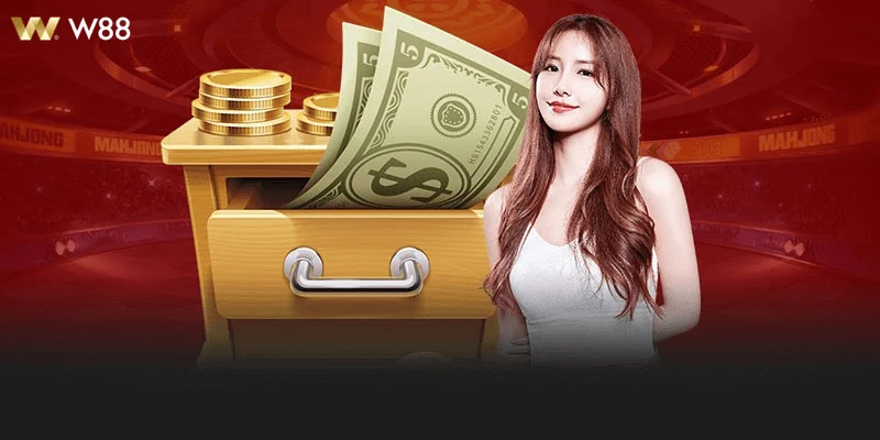 Khuyến mãi hoàn trả cho giao dịch rút tiền W88